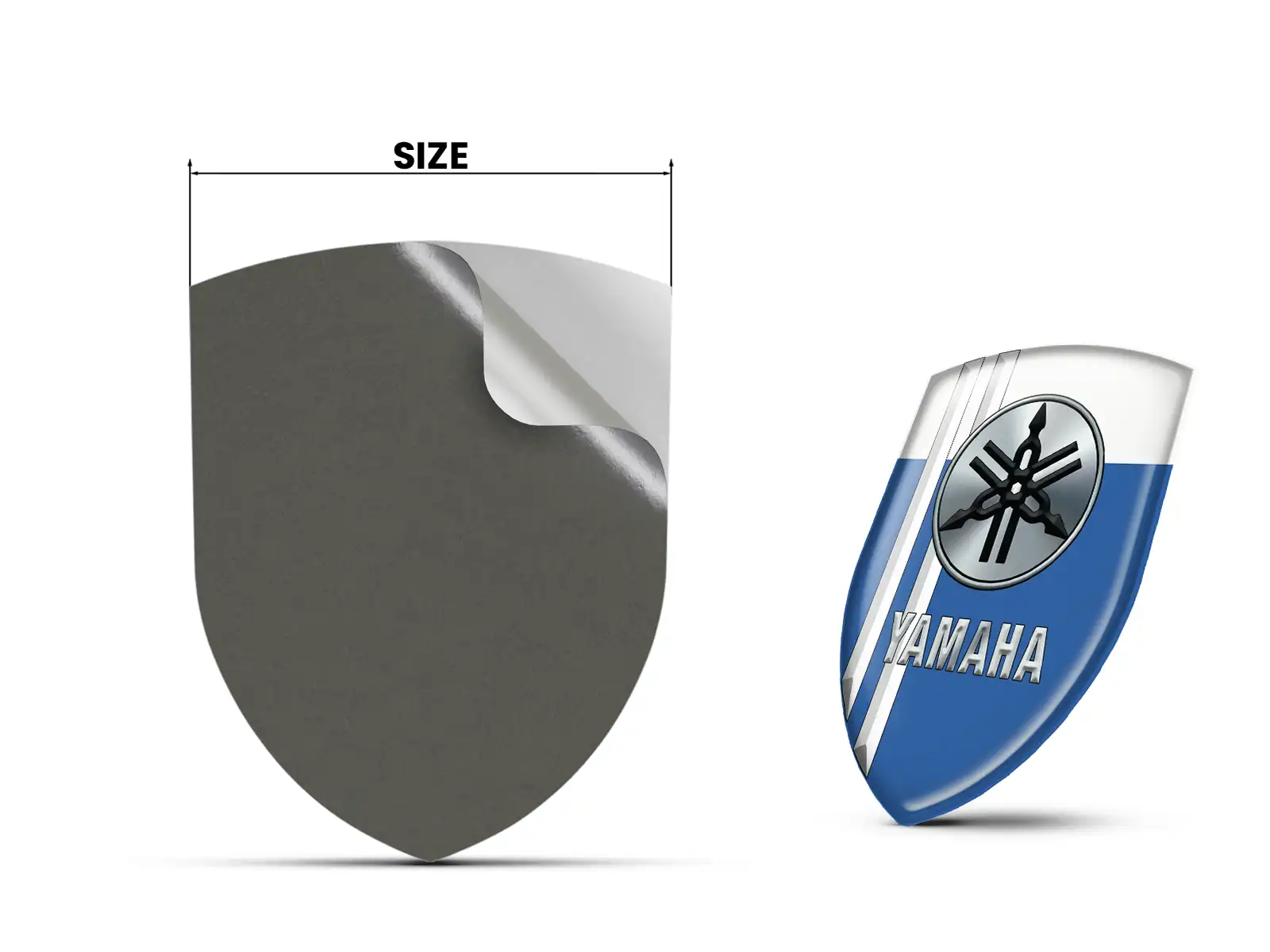 Yamaha Logosticker Business Sportlich Stern Minimalistisch